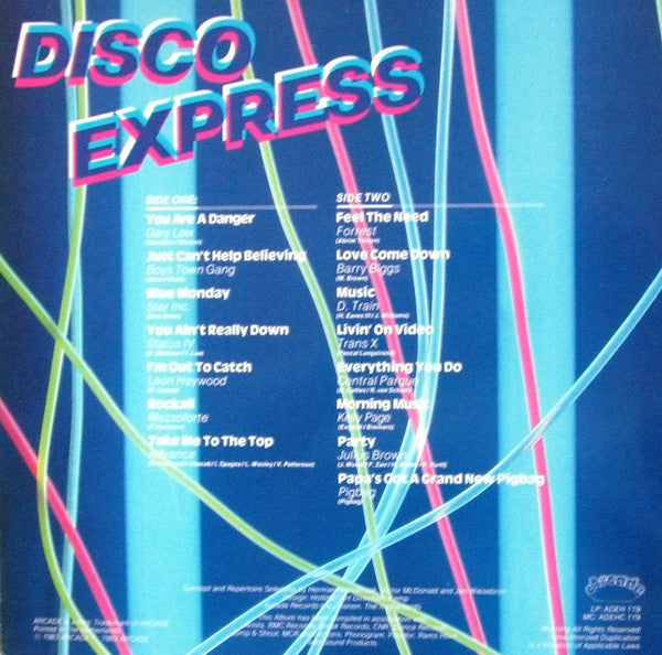 Various - Disco Express (LP) 48229