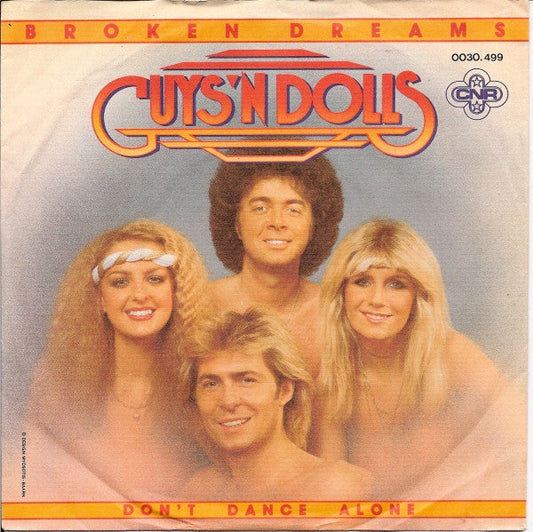 Guys 'n' Dolls - Broken Dreams 19047 Vinyl Singles Vinyl Goed / Hoes Goed