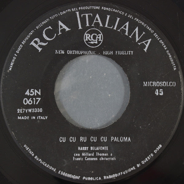 Belafonte - Cu Cu Ru Cu Cu Paloma 26321