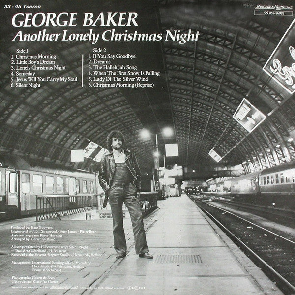 George Baker - Another Lonely Christmas Night (LP) Vinyl LP Vinyl Zeer Goed / Hoesje Goed "VINYLSINGLES.NL"