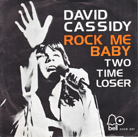 David Cassidy - Rock Me Baby 32716 Vinyl Singles Vinyl Goed / Hoes Goed