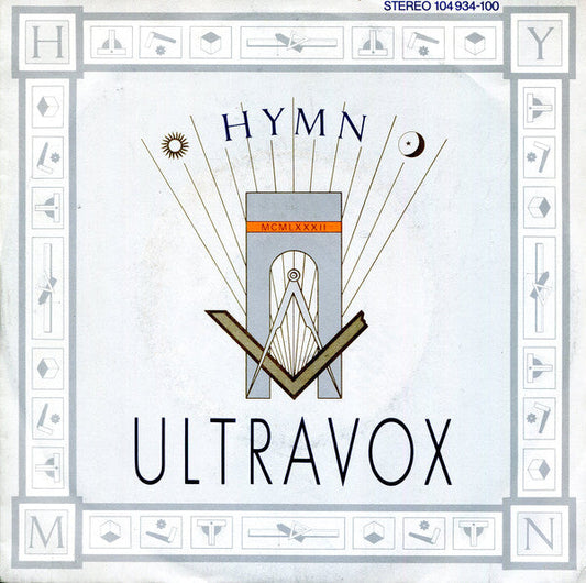 Ultravox - Hymn 25531 Vinyl Singles Vinyl Goed / Hoes Goed