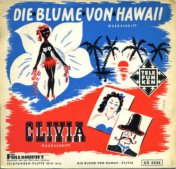 Traute Richter – Edith Schollwer – Jean Löhe – Adi Appelt – Die Blume Von Hawaii 28395