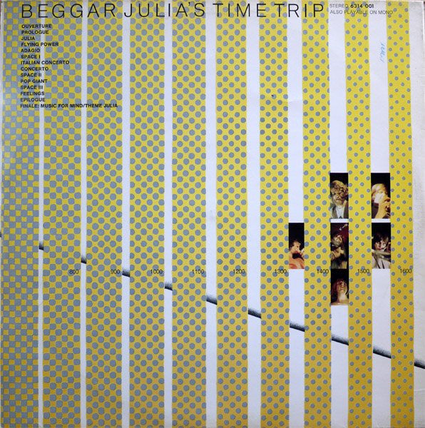 Ekseption - Beggar Julia's Time Trip (LP) 48977 Vinyl LP Vinyl Goed / Hoes Goed