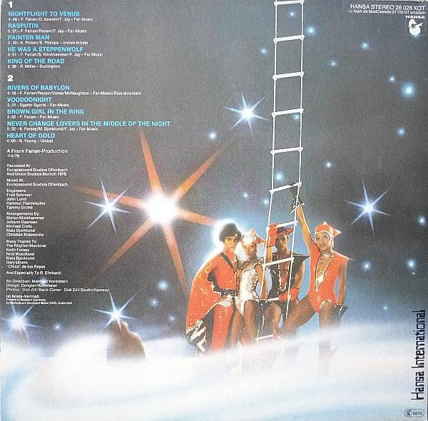 Boney M. - Nightflight To Venus (LP) 51509 Vinyl LP Vinyl Goed / Hoes Goed