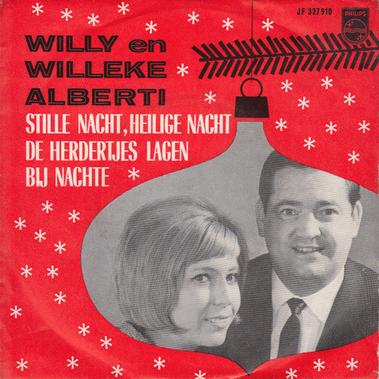 Willy & Willeke Alberti - Stille Nacht, Heilige Nacht 39595 Vinyl Singles Vinyl Goed / Hoes Goed