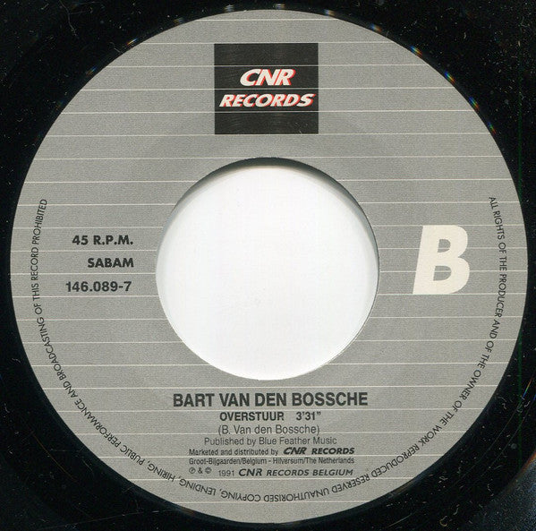 Bart Van den Bossche - Ik Blijf Bij Jou 30454 Vinyl Singles Vinyl Goed / Hoes Goed