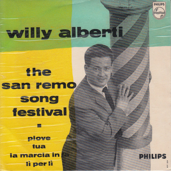 Willy Alberti - Song Festival San Remo 1959 33242 Vinyl Singles EP Vinyl Goed / Hoes Goed