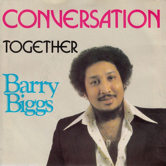 Barry Biggs - Conversation 21976 Vinyl Singles Vinyl Goed / Hoes Goed