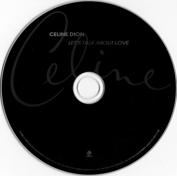Céline Dion - Let's Talk About Love (CD) Compact Disc Goede Staat "VINYLSINGLES.NL"