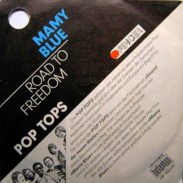 Pop Tops - Mamy Blue 39117 Vinyl Singles Vinyl Goed / Hoes Goed