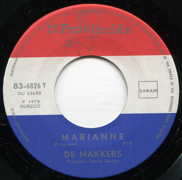Makkers - Marianne 23715 Vinyl Singles Vinyl Goed / Hoes Goed