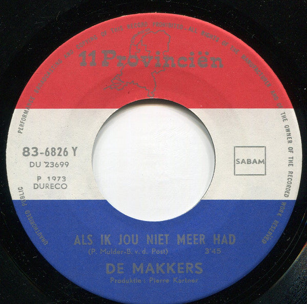 Makkers - Marianne 23715 Vinyl Singles Vinyl Goed / Hoes Goed