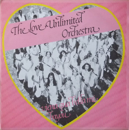 Love Unlimited Orchestra - Vieni Qua Bella Mi 38541 Vinyl Singles Vinyl Goed / Hoes Goed