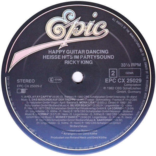 Ricky King – Happy Guitar Dancing (LP) 42534