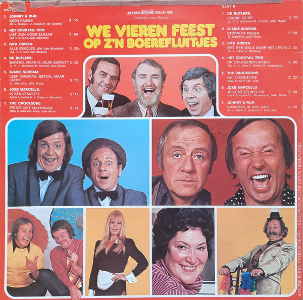 Various - We Vieren Feest Op Z'n Boereluitjes (LP) 42668 Vinyl LP Vinyl Goed / Hoes Goed