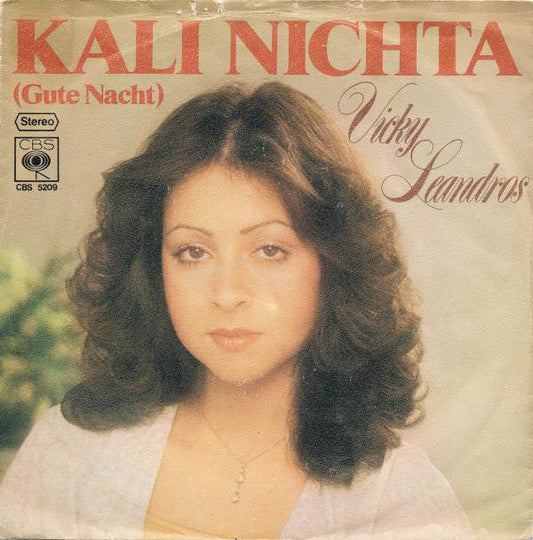 Vicky Leandros - Kali Nichta (Gute Nacht) 22689 Vinyl Singles Vinyl Goed / Hoes Goed