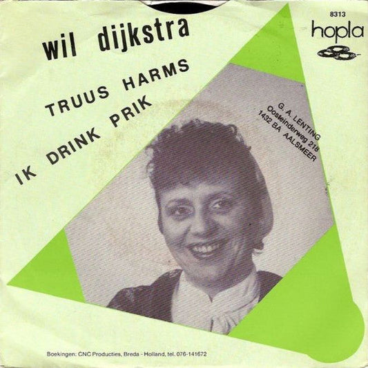 Wil Dijkstra - Truus Harms 10191 Vinyl Singles Vinyl Goed / Hoes Goed