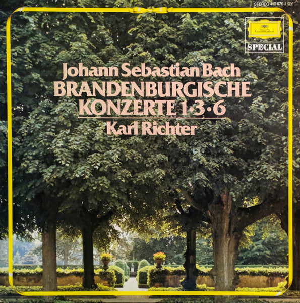 Johann Sebastian Bach – Karl Richter – Brandenburgische Konzerte 1·3·6 (LP) 48699