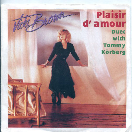 Vicki Brown Duet With Tommy Korberg - Plaisir D'Amour 20509 Vinyl Singles Vinyl Goed / Hoes Goed