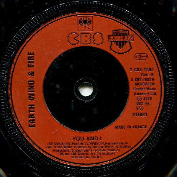 Earth Wind & Fire - Star 32625 Vinyl Singles Vinyl Zeer Goed / Hoesje Generic "VINYLSINGLES.NL"