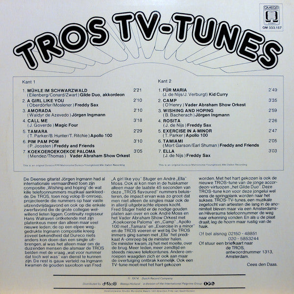 Various - Tros TV Tunes (LP) 42692