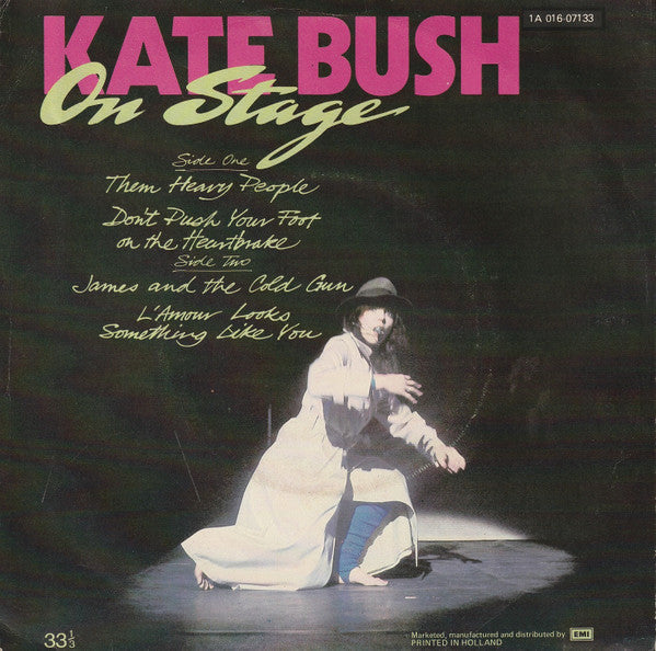 Kate Bush - On Stage 36935 Vinyl Singles Vinyl Goed / Hoes Goed