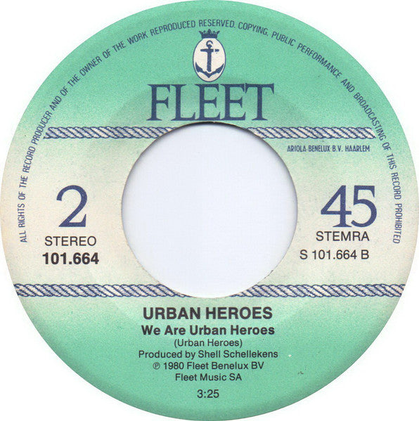Urban Heroes - Not Another World War 39169 Vinyl Singles Vinyl Goed / Hoes Generic