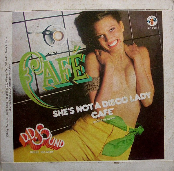 D.D. Sound - She's Not A Disco Lady Vinyl Singles Vinyl Zeer Goed / Hoesje Goed "VINYLSINGLES.NL"