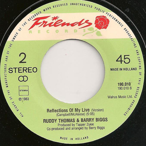 Ruddy Thomas & Barry Biggs – Reflexionen meines Lebens 32622