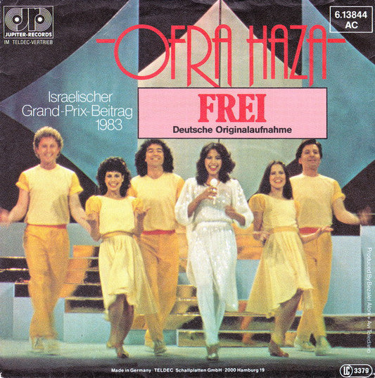 Ofra Haza - Frei (Deutsche Originalaufnahme) 22625 Vinyl Singles Vinyl Goed / Hoes Goed