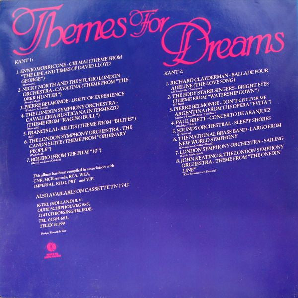 Various - Themes For Dreams (LP) Vinyl LP Vinyl Goed / Hoes Goed