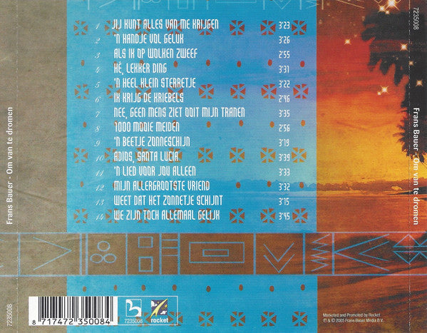 Frans Bauer - Om Van Te Dromen (CD) Compact Disc Vinyl Goed / Hoes Goed