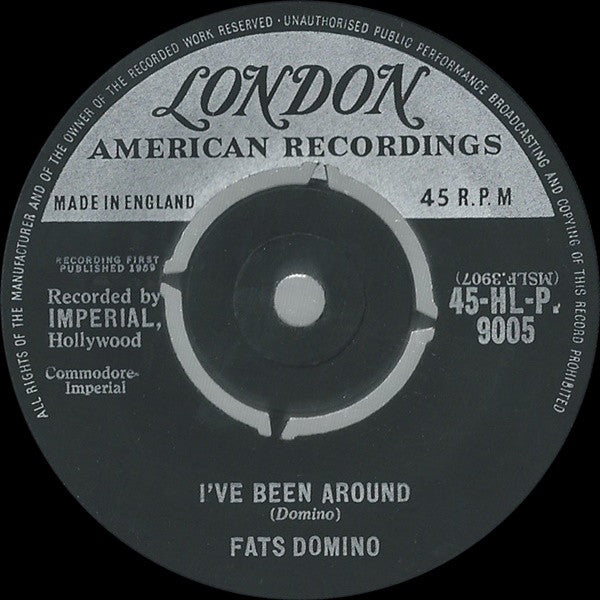 Fats Domino - Be My Guest Vinyl Singles Vinyl Zeer Goed / Hoesje Goed "VINYLSINGLES.NL"