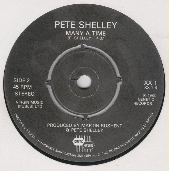 Pete Shelley - Telefonist 15069