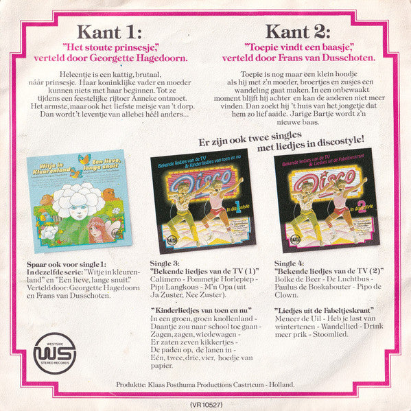 Georgette Hagedoorn, Frans van Dusschoten – Die freche kleine Prinzessin 40740