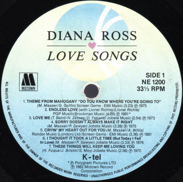 Diana Ross – Love Songs (LP) 46637