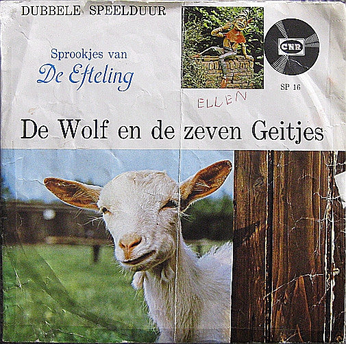 Various - De Wolf En De Zeven Geitjes 35713 Vinyl Singles Vinyl Goed / Hoes Goed