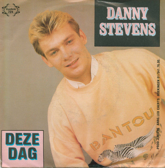 Danny Stevens - Deze Dag 37079 Vinyl Singles Vinyl Goed / Hoes Goed