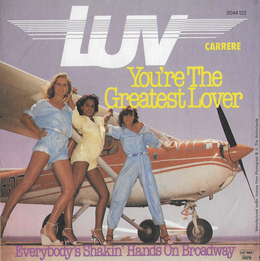 Luv' - You're The Greatest Lover 38386 Vinyl Singles Vinyl Goed / Hoes Goed