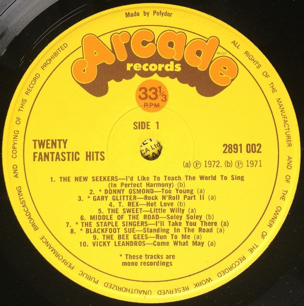 Various - 20 fantastische Hits von den Originalkünstlern, Band Zwei (LP) 46154