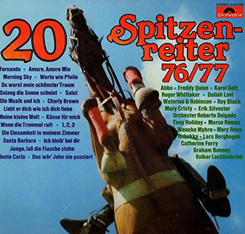 Various - 20 Spitzenreiter 76/77 (LP) 44347 Vinyl LP Vinyl Goed / Hoes Goed