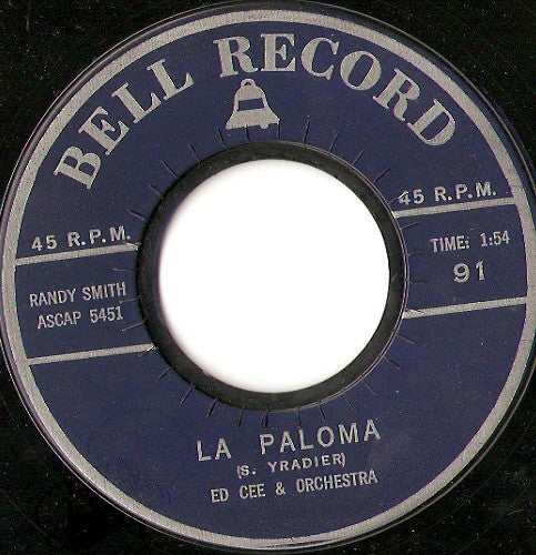 Four Dreams, Ed Cee & Orchestra - Just A Dream / La Paloma 19398