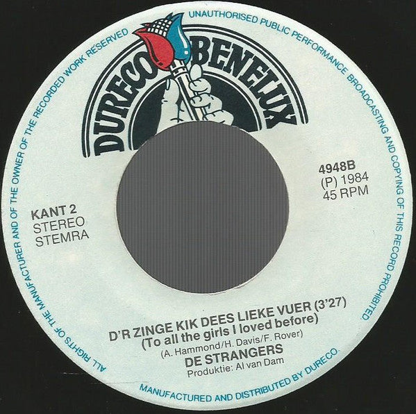 Strangers - Wat D'n Griet 28208 Vinyl Singles Vinyl Goed / Hoes Goed