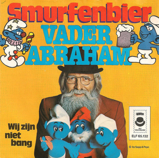 Vader Abraham - Smurfenbier 24147 Vinyl Singles Vinyl Goed / Hoes Goed