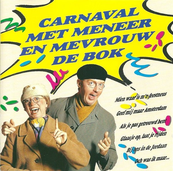 Meneer En Mevrouw De Bok - Carnaval Met Meneer En Mevrouw De Bok (CD) 70691 Compact Disc Goede Staat