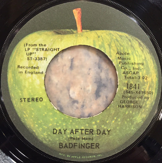 Badfinger - Day After Day Vinyl Singles Vinyl Goed / Hoes Goed