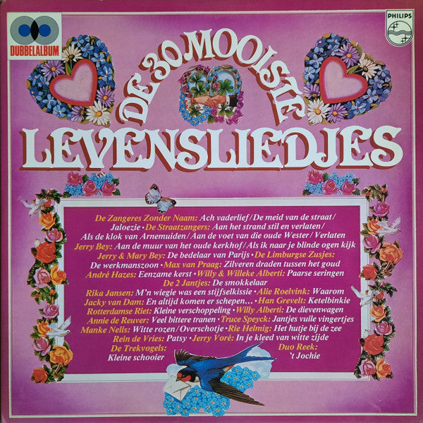 Various - De 30 Mooiste Levensliedjes (LP) 51335 Vinyl LP Dubbel Vinyl Goed / Hoes Goed
