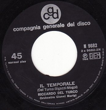 Riccardo Del Turco - Luglio 33692 Vinyl Singles Vinyl Goed / Hoes Goed