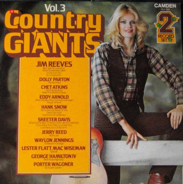 Various - Country Giants Vol. 3 (LP) 41657 Vinyl LP Vinyl Goed / Hoes Goed